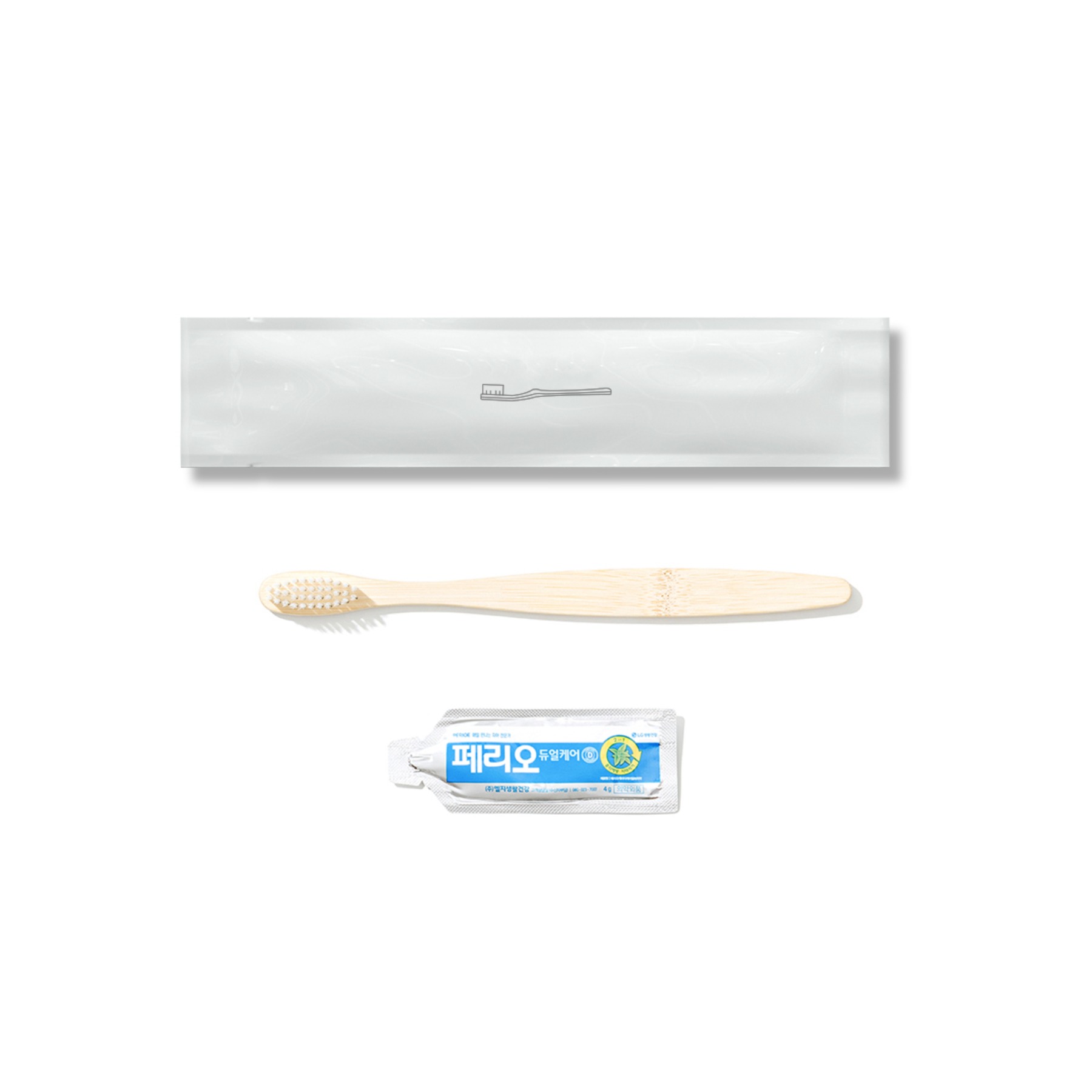 stone paper bamboo dental kit (10ea)